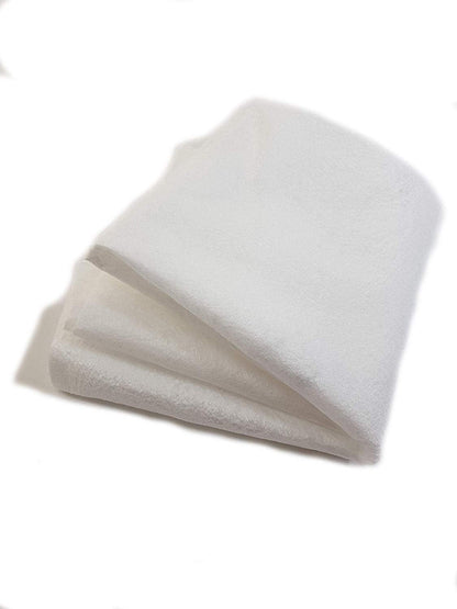 spudulica GeoTextile Membrane - 20 m2 piece of 100gsm Non-Woven Fleece Fabric, Weed Prevention, Soakaway, Artificial Grass Underlay, Driveways