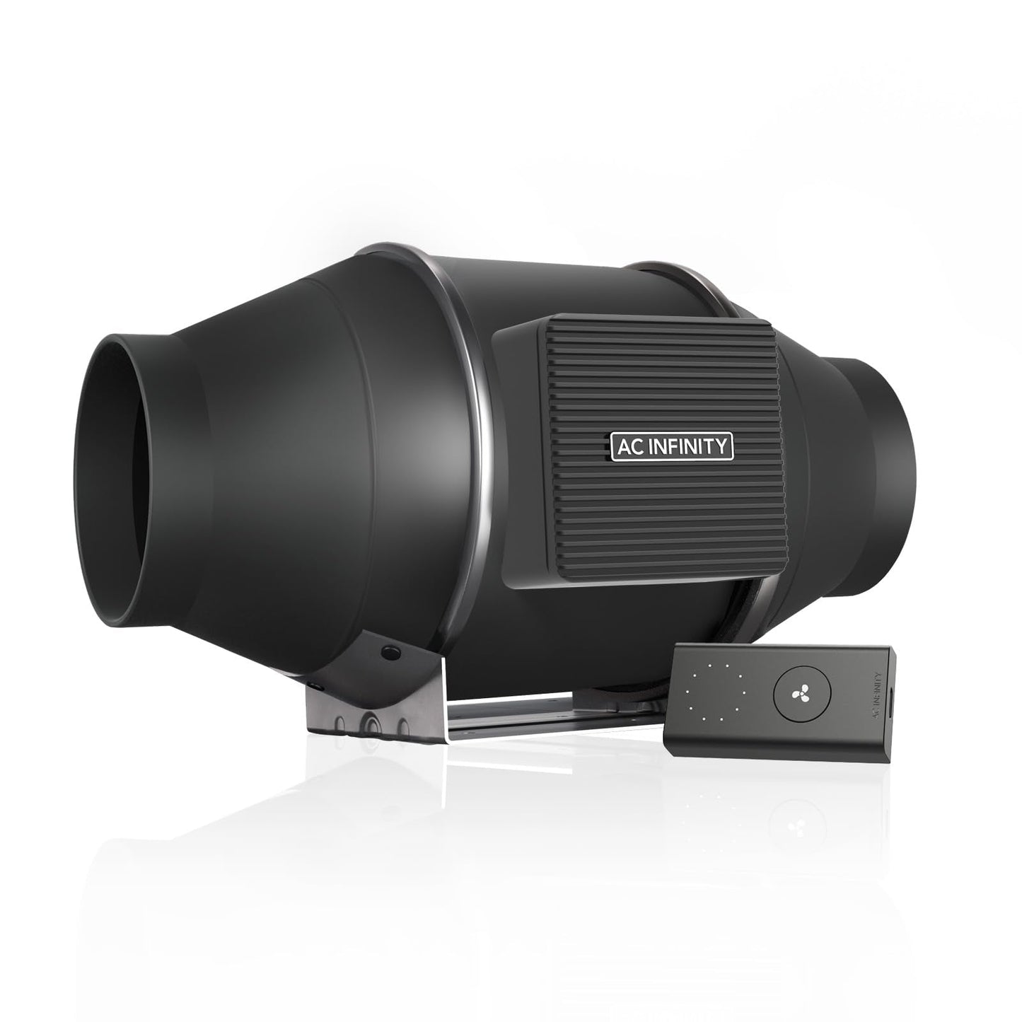 AC Infinity CLOUDLINE S4, 4? Inline Duct Fan, Quiet & Energy Efficient, 205 CFM, 28 dBA, Compatible with AV Equipment