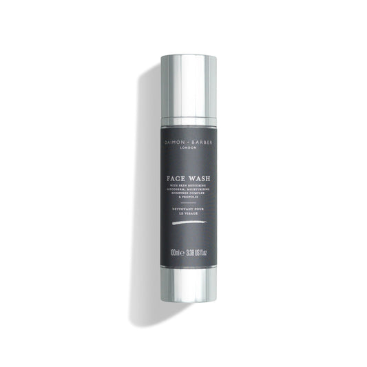 Daimon Barber Age Defence Face Wash, Mens Repairing Non-Drying FaceWash to Enhance Skin Texture and Tone, 72 Hours Of Hydration 100ml