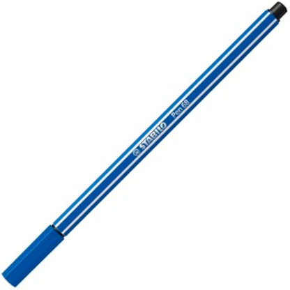 STABILO Pen 68 - Premium Fibre-Tip Pen - ARTY - Tin of 50 - Assorted Colours