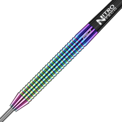 RED DRAGON Razor Edge Spectron 24g - Tungsten professional steel darts set with flights and shafts