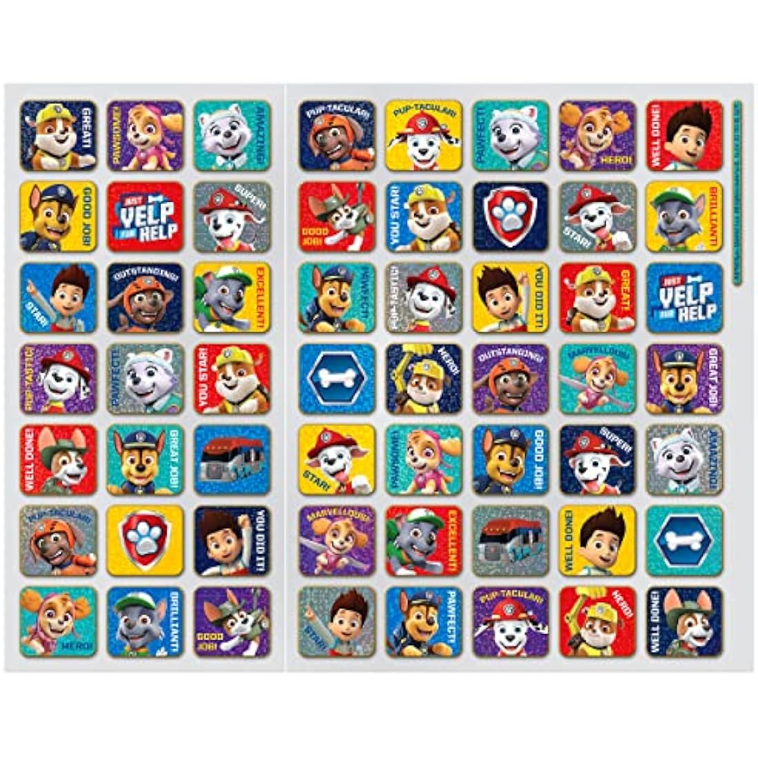 Paper Projects 01.70.30.025 Paw Patrol Potty and Toilet Training Reward Chart and Stickers,for ages 3+, 29.7cm x 42cm