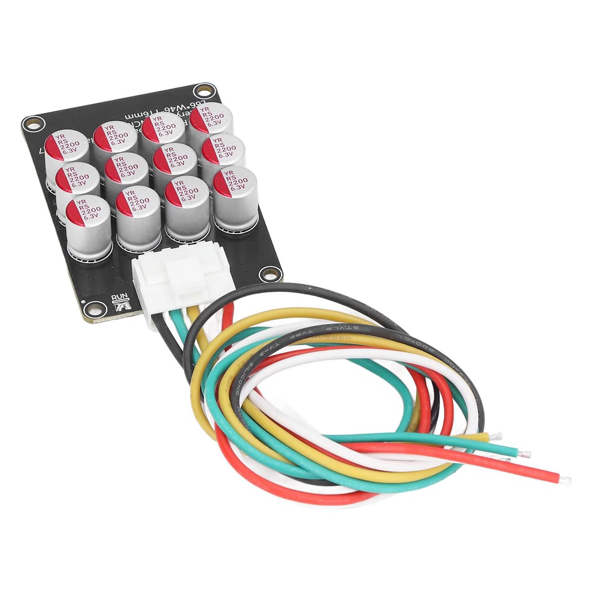 VOANZO Lithium Battery Balancer Board, 5A Active Balancer with Cable, Universal 3-4S Cell Balancer for LTO LFP LPO NCM Battery Pack