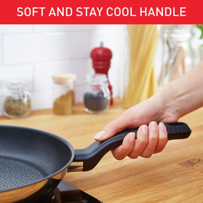 Tefal Comfort Max 5 Peice Stainless Steel Set  Durable Cookware for Healthy Cooking, Induction Compatible, Ergonomic Stay-Cool Handle, Dishwasher and