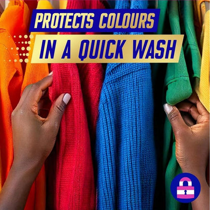 Vanish Gold Oxi Action Laundry Booster & Stain Remover Powder for Colours (2.4kg) - Removes School Stains in 30 Minutes, Keeps Colours Bright, Safe on Uniforms