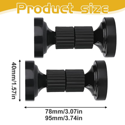 Tholire 2PCS Headboard Stoppers – Adjustable Bed Wall Stoppers – Anti-Shake Support for Bed Frame, Furniture, and Door