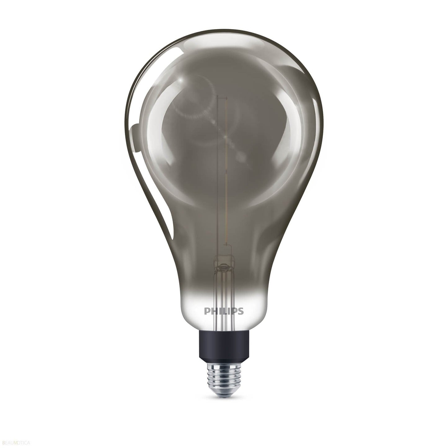 Philips LED Giant Smoky A160 Light Bulb Dimmable [E27 Edison Screw] 6.5W 25W Equivalent, Cool White (4000K)