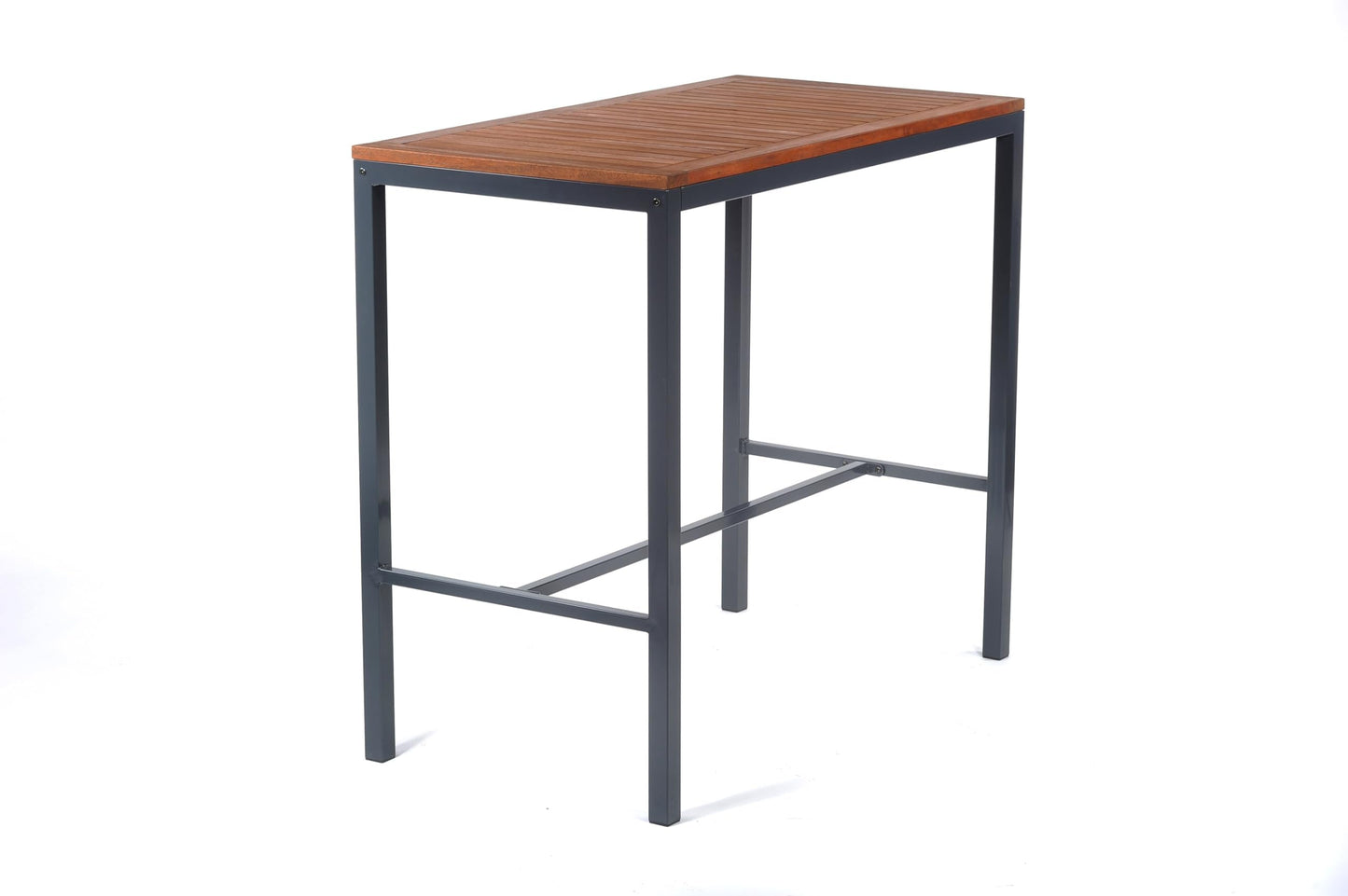 BrackenStyle Dorset Hardwood Bar Height Rectangular Table, 60x120cm
