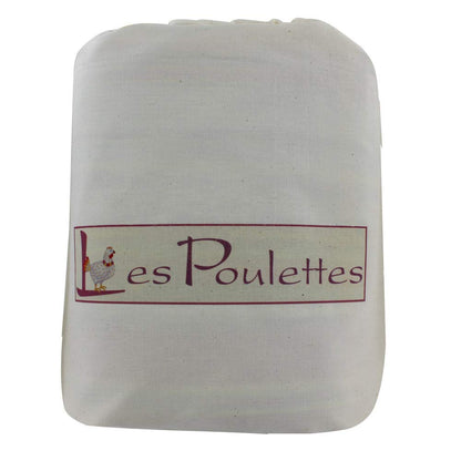 LES POULETTES BIJOUX - Towel Cotton Fouta Hammam or Beach Honeycomb Green Anise Color Silver Lurex Stripes