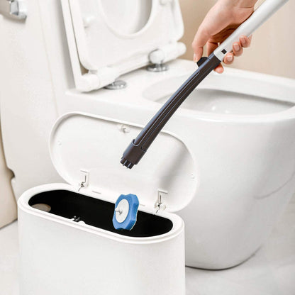 AnMelon Upgraded 24 PCS Disposable Toilet Brush Replacement Head, Toilet Wand Disposable Refill Heads, Disposable Replacement Head For Toilet wand.