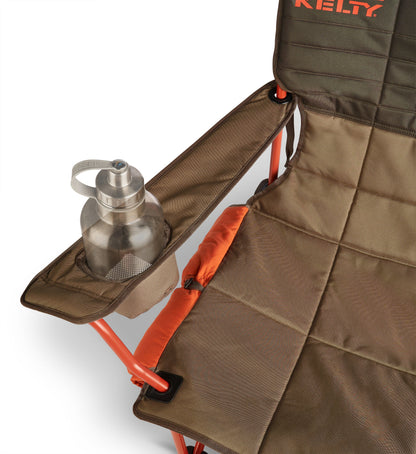 Kelty Low-Loveseat Double Camping Chair in Nest Bungee Cord/Beluga