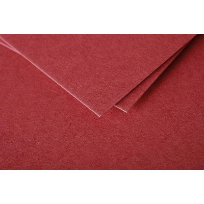 Clairefontaine - Ref 5580C - Pollen Envelopes (Pack of 20) - 75 x 100mm Sized, 120gsm Paper, Gummed Seal, Inkjet & Laser Printer Compatible, Acid Free - Intensive Red