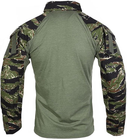 EMERSONGEAR Men's Tactical Shirt,Gen3 Airsoft Combat Army Paintball Quick Dry Long Sleeve BDU T-Shirt Top