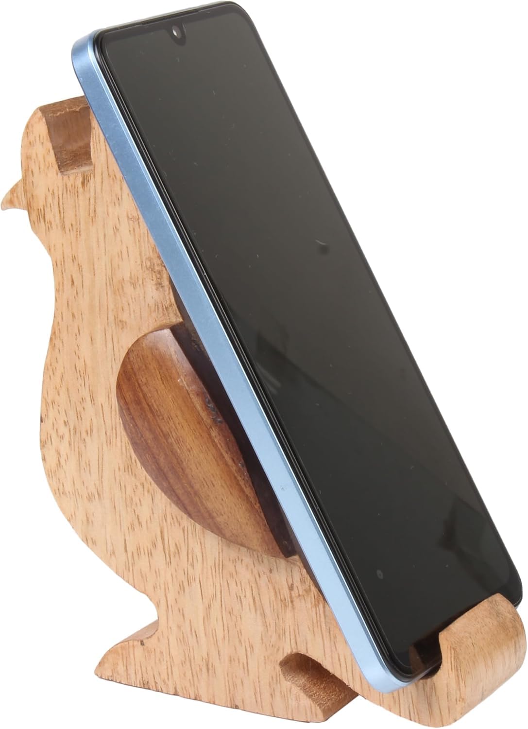 SWACRAFT Wooden Bird Spectacle Eyeglasses Holder Stand With Mobile Display Stand | Mango Wood Eyewear Sunglasses Holder Display Stand 6 Inch