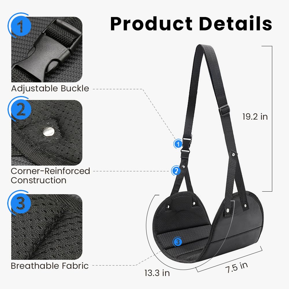 Omnpak Aircraft Footrest Strap Storage Pouch