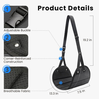 Omnpak Aircraft Footrest Strap Storage Pouch