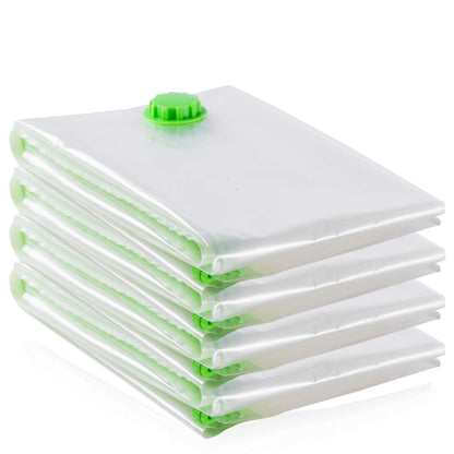 Opaza Extra Large 4 Packs Vacuum Storage Bags, Jumbo [130 x 100 cm] Airtight Space Saver Compression Bags XXL for Clothes,Duvets,Bedding