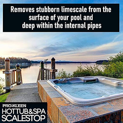 5L of Pro-Kleen ScaleStop Hot Tub & Spa Descaler - Limescale Removal & Prevention Inhibitor