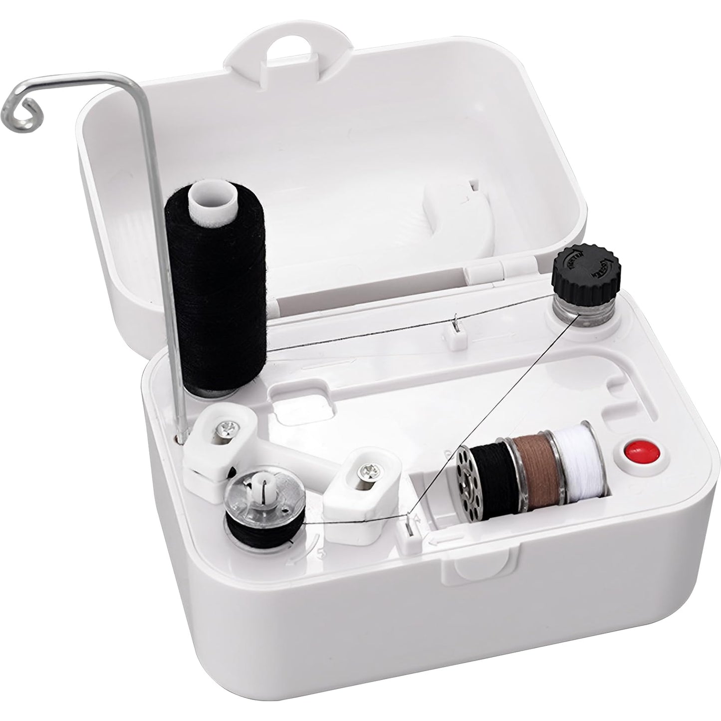 Littleduckling Electric Bobbin Winder Automatic Bobbin Winder for Sewing Machines USB/Battery Powered Portable Bobbin Winder Household Electric Bobbin