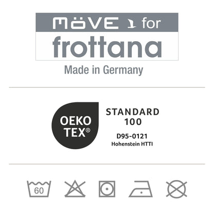 Frottana Pearl hand towel 50 x 100 cm, 100% cotton, graphite
