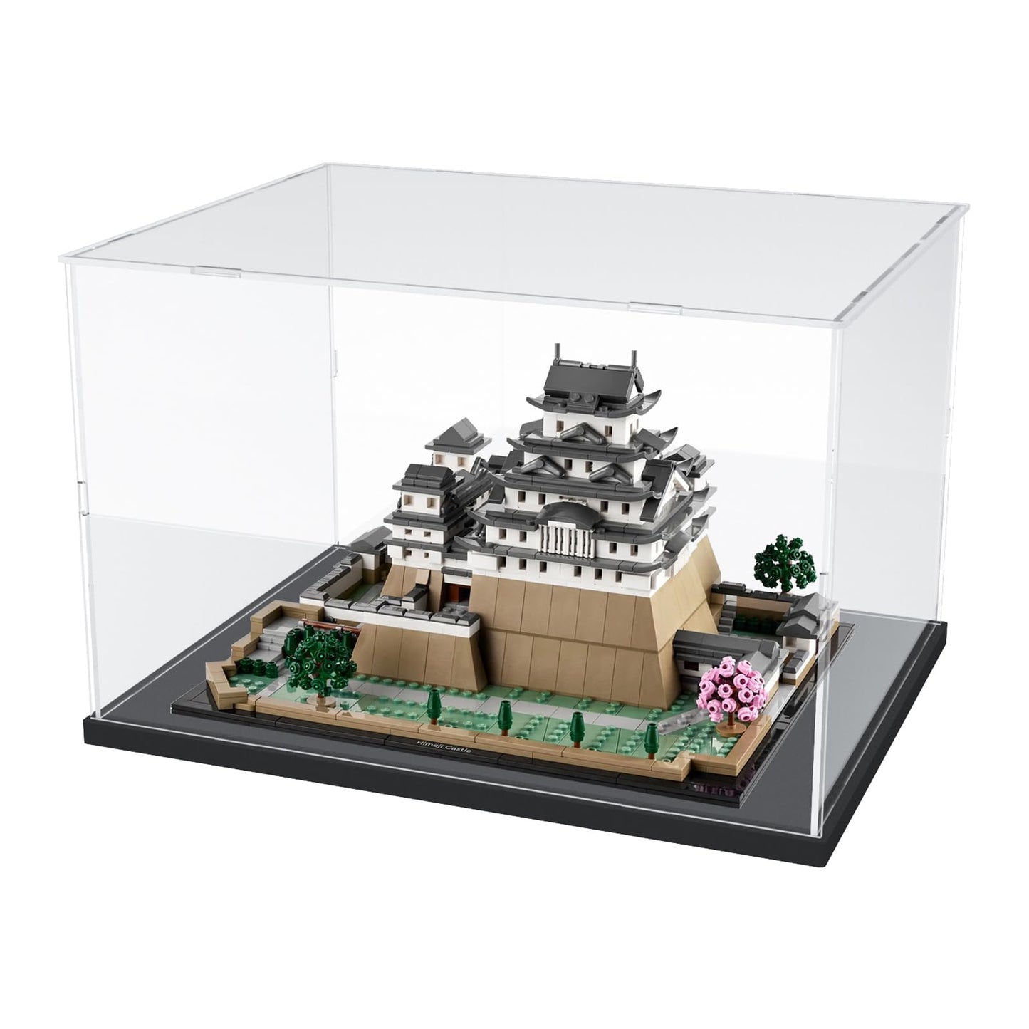 Nynelly Acrylic Display Case for Lego Hogwarts Castle 76419 for Lego Himeji Castle 21060 Models Figures