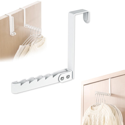 Folding Wall Coat Rack Wall Drying Rack - Invisible Balcony Strong Suction Cup Without Punches Multifunctional Window Four Slots Bar for Laundry Room