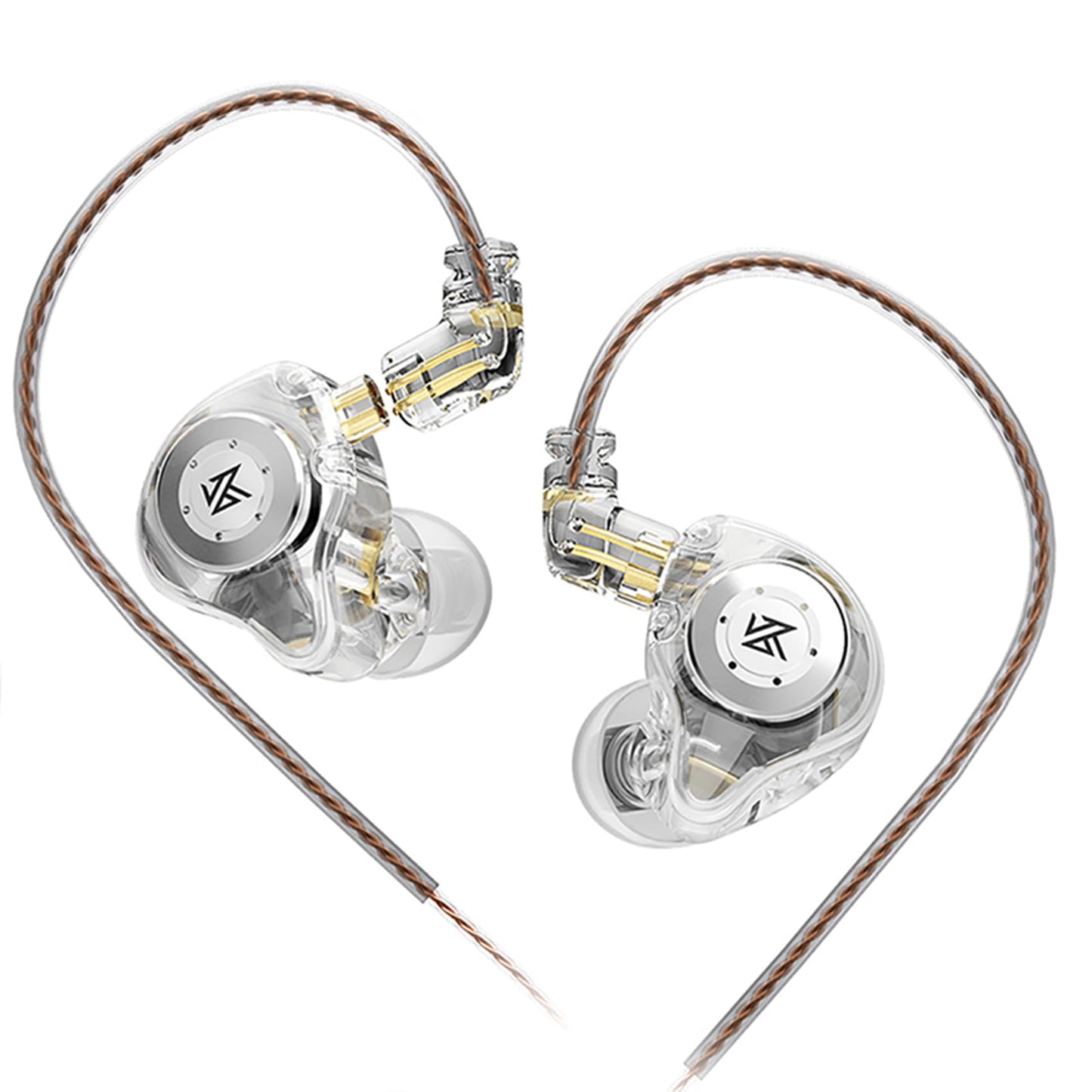 Yinyoo KZ EDX PRO Earphones Headphones with 1DD, EDX PRO Wired in Ear Earbuds HiFi Deep Bass Sound with 1DD New 10mm Dynamic Driver Over Ear Headset