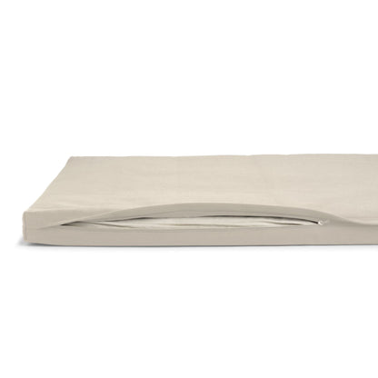 basaho Zabuton Meditation Mat | Organic Cotton | Recycled Fibre Filling (Natural)