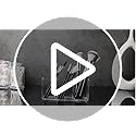 Top-spring Makeup Brush Holder Organizer, 3 Slot Acrylic Makeup Brush Organiser, Eyeliners Display Holder for Comestic Organizing (Clear)