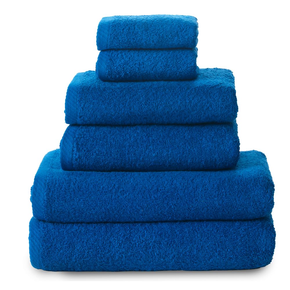 Top Towel - Set of 2 Hand Towels, 2 Bath or Shower Towels and 2 Bidet Towels - Towel Set - 100% Cotton - 400 g/m4