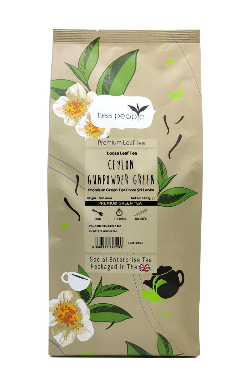 Tea People Ceylon Gunpowder Green - 500g Small Catering Pack