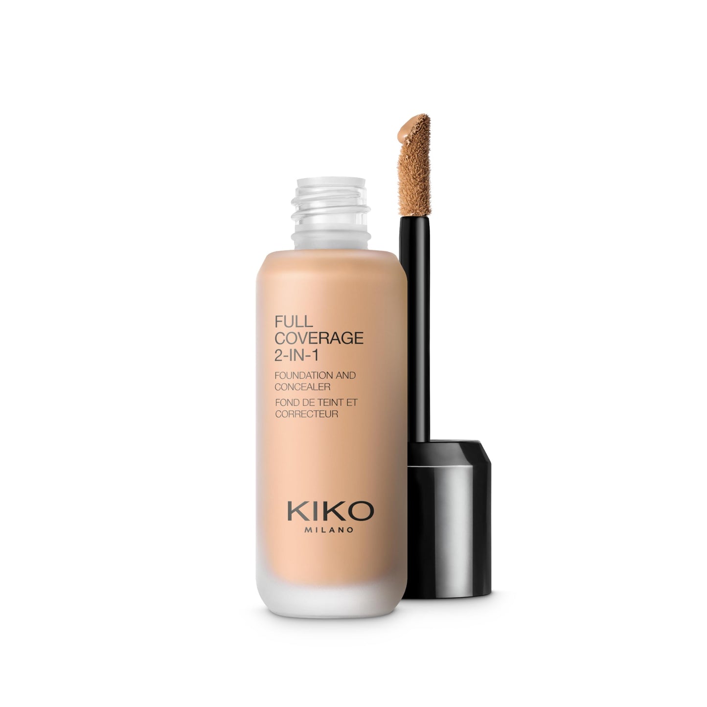 KIKO Milano Full Coverage 2-In-1 Foundation & Concealer 19 - N 65 | 2 in 1 foundation and concealer, superior coverage