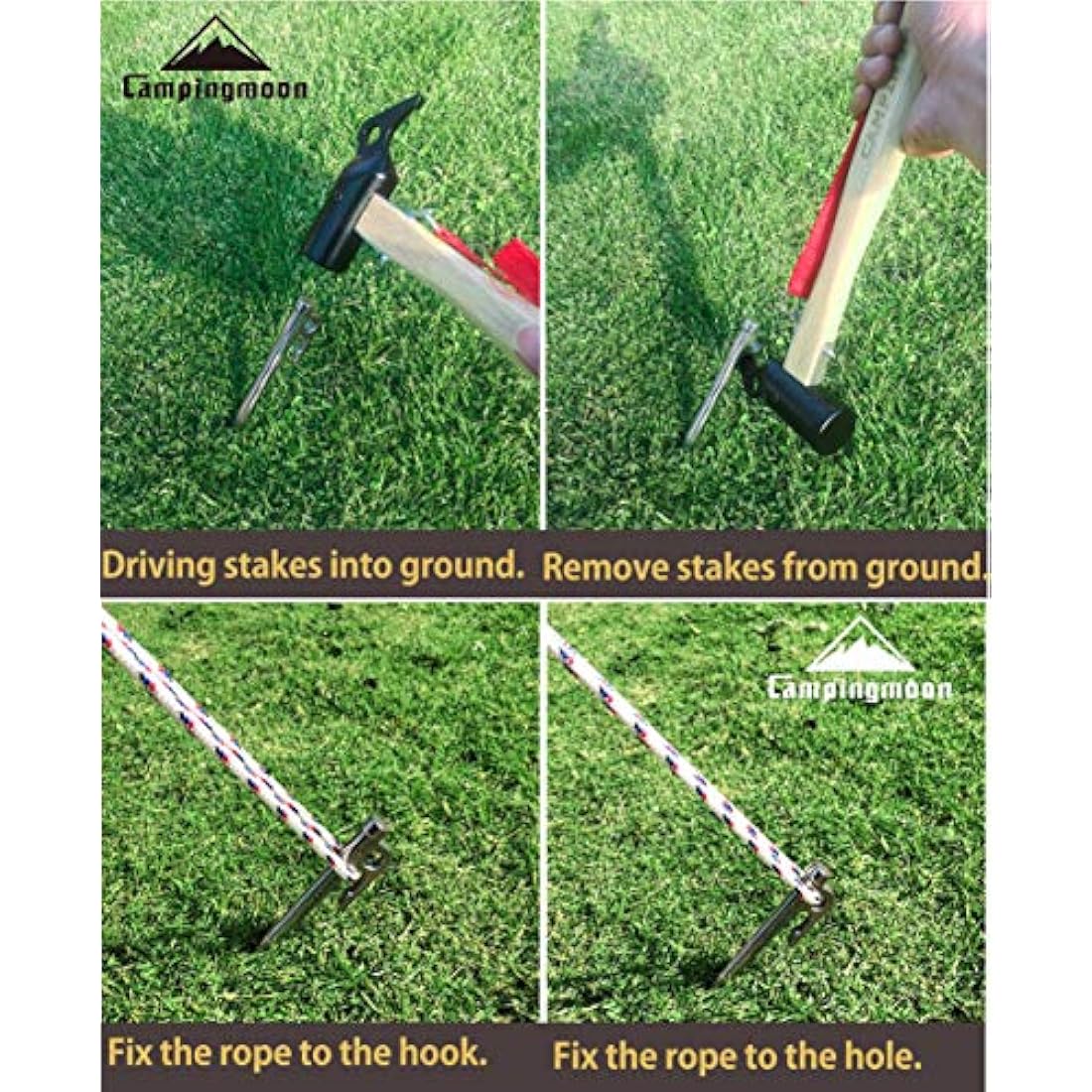 Stainless Steel Tent Stake R-30-8P
