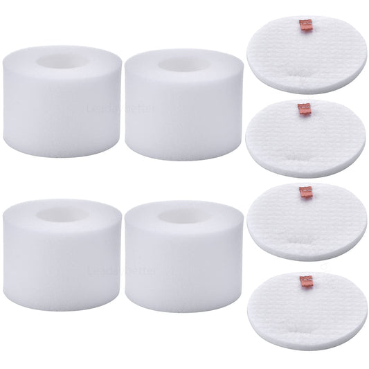 Leadaybetter 4-pack NV601UK Upright Vacuum Replacement Filter Set for Shark Upright Vacuum Cleaner NV601UK NV601UKT NV600UK NV600 NV601 NV700UK