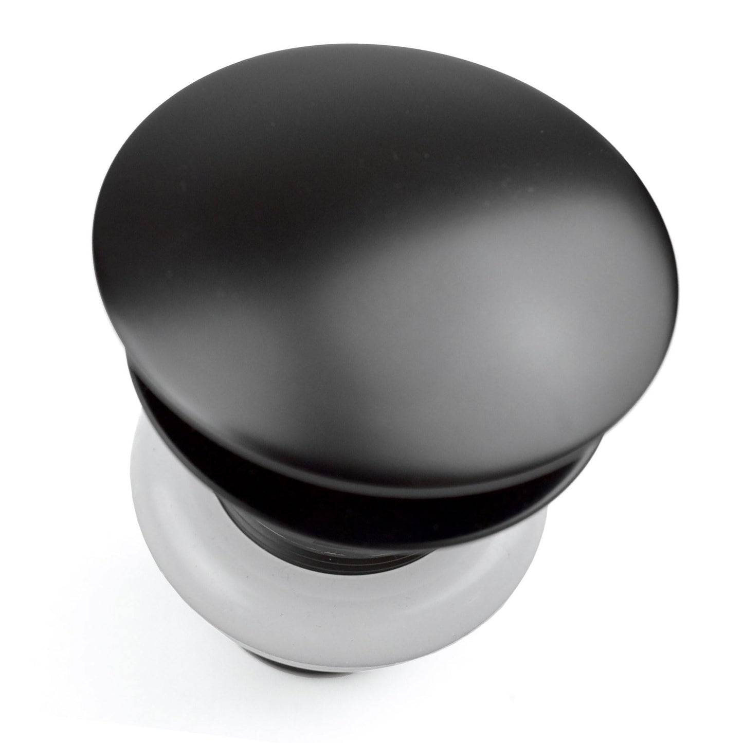 Xcel Home Black Dome Click Clack Unslotted Basin Waste | G 1 1/4" BSP