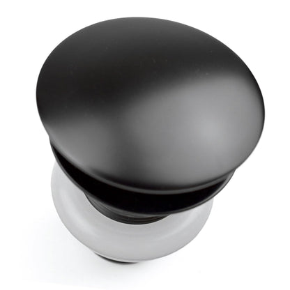 Xcel Home Black Dome Click Clack Unslotted Basin Waste | G 1 1/4" BSP