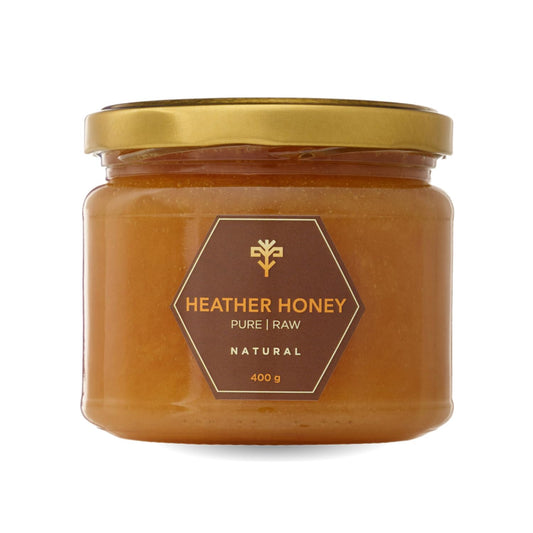 Earthbreath Heather Raw Honey 400kg ? 100% Raw & Natural ? Sustainably Harvested ? Rich in Natural Goodness ? No Artificial Additives