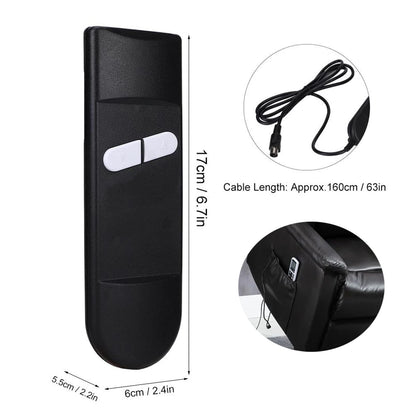 DeJivsin Recliner Hand Controller 2-Button and 5-Pin Lift Control for Main Office Chairs, Recliner, Recliner, TV Chair, Remote Power Recliner
