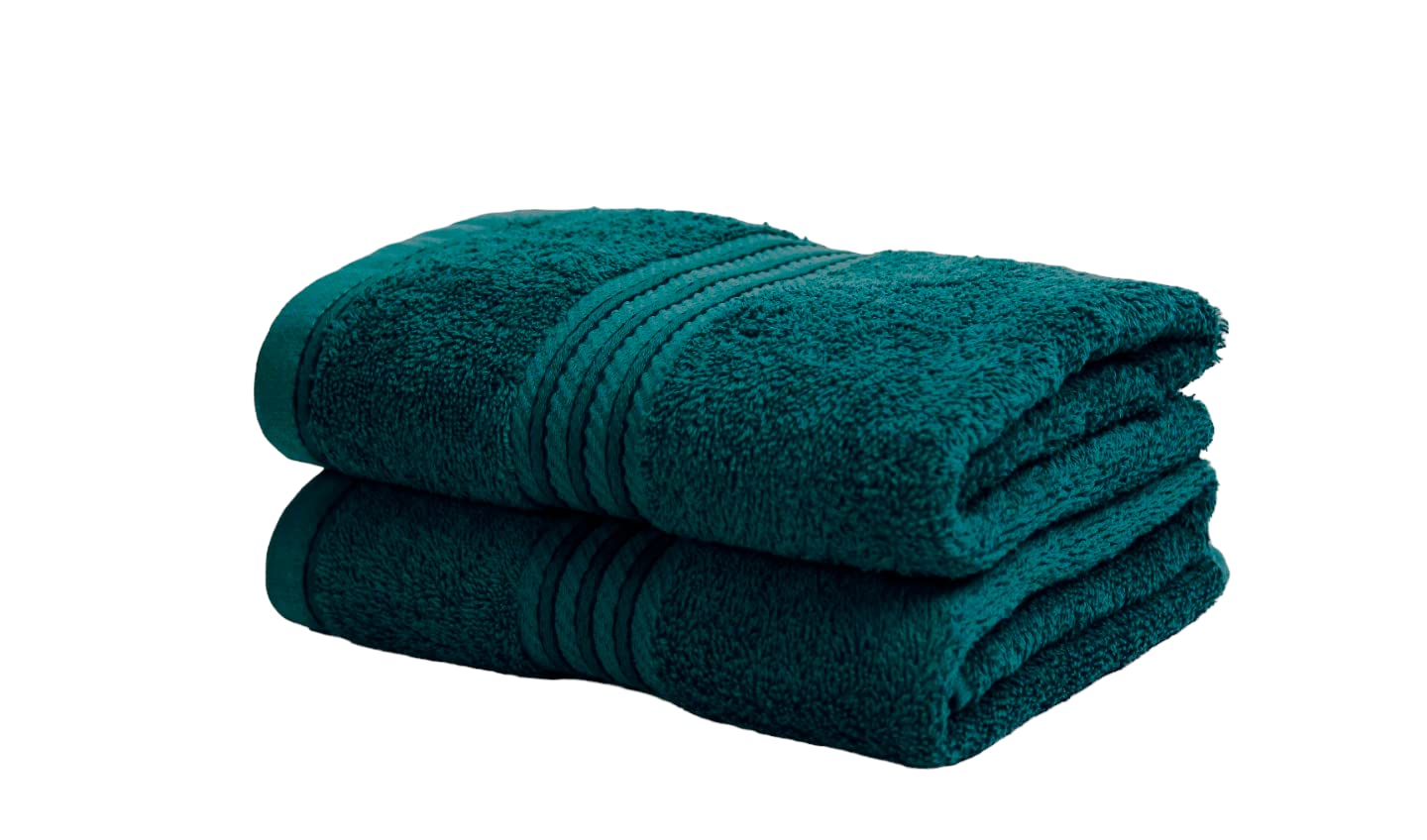 Bentley Priory Linens Hand Towels (2 PACK) for Bathroom Supreme Range 500GSM Super Soft Collection 100% Cotton Pack of 2 Absorbent and Quick Dry Hand