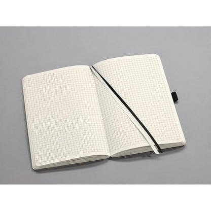 SIGEL CO320 Premium Notebook squaRed, A5, softcover, Black, 3 Pieces - Conceptum