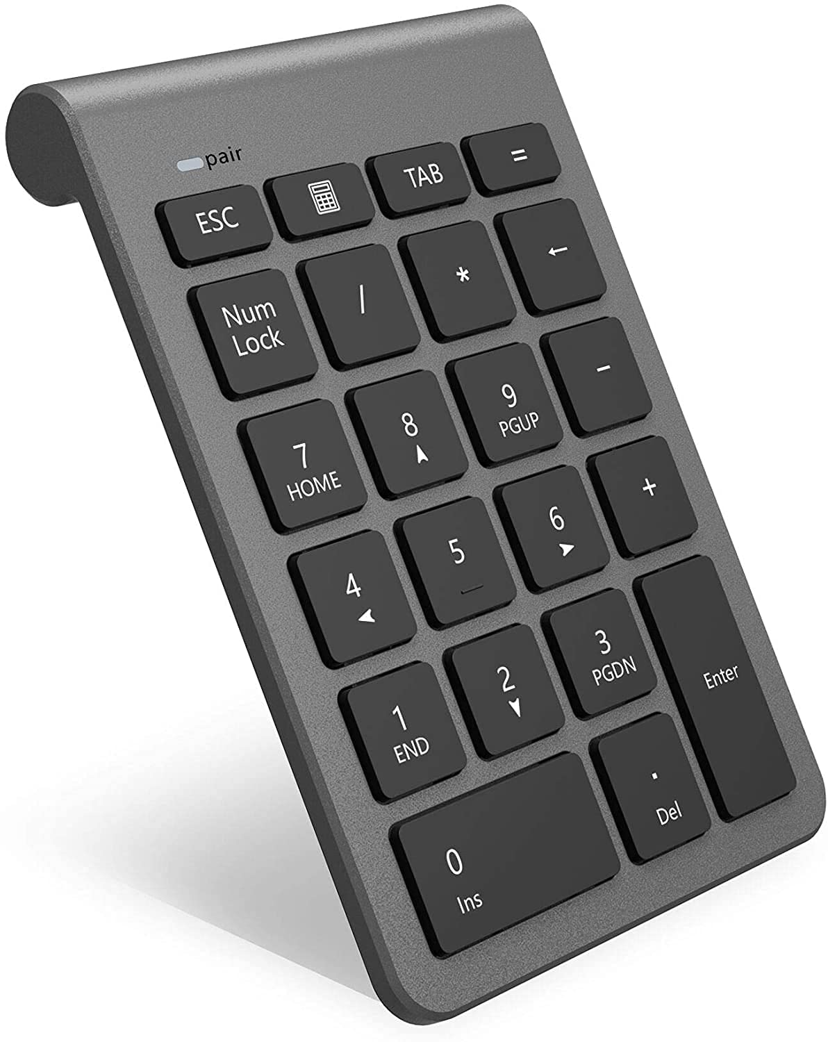 Rytaki ?Upgraded Version? Bluetooth Numeric Keypad, Portable Wireless 22 Keys External Number Pad for Laptop, Tablet, Notebook, PC, Desktop and More