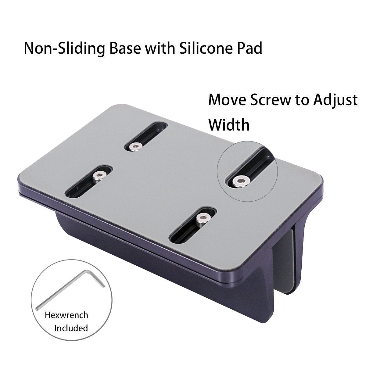 MOSISO Vertical Laptop Stand, Adjustable Aluminum Alloy Holder, Space Gray