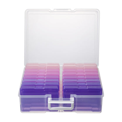 novelinks Photo Storage Boxes with Handle, Photo Organizers and Storage