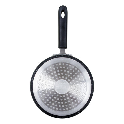 Scoville NEVERSTICK 3pcs Saucepan Set with Lids, Non Stick Saucepan Set, 16/18/20cm Saucepans, Suitable for All Hobs Including Induction, PFOA Free,
