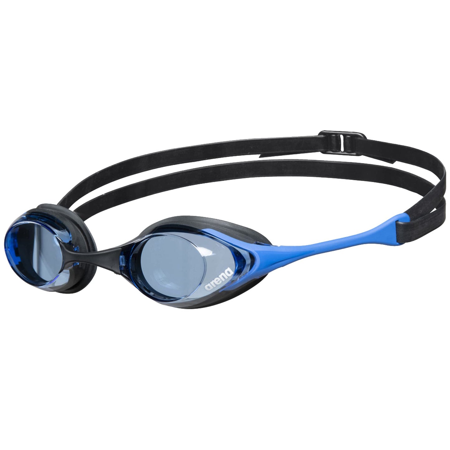 arena Cobra Original Swipe Unisex Adult Swim Goggles, Standard Pool Goggles with Anti-Fog Swipe Technology, Double Adjustable Strap, UV Protection, 4