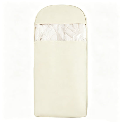 Space Saving Hanging Garment Bag with Self Compression Zipper, Heavy Duty Clothes Storage Organiser for Coats Down Jackets Suits