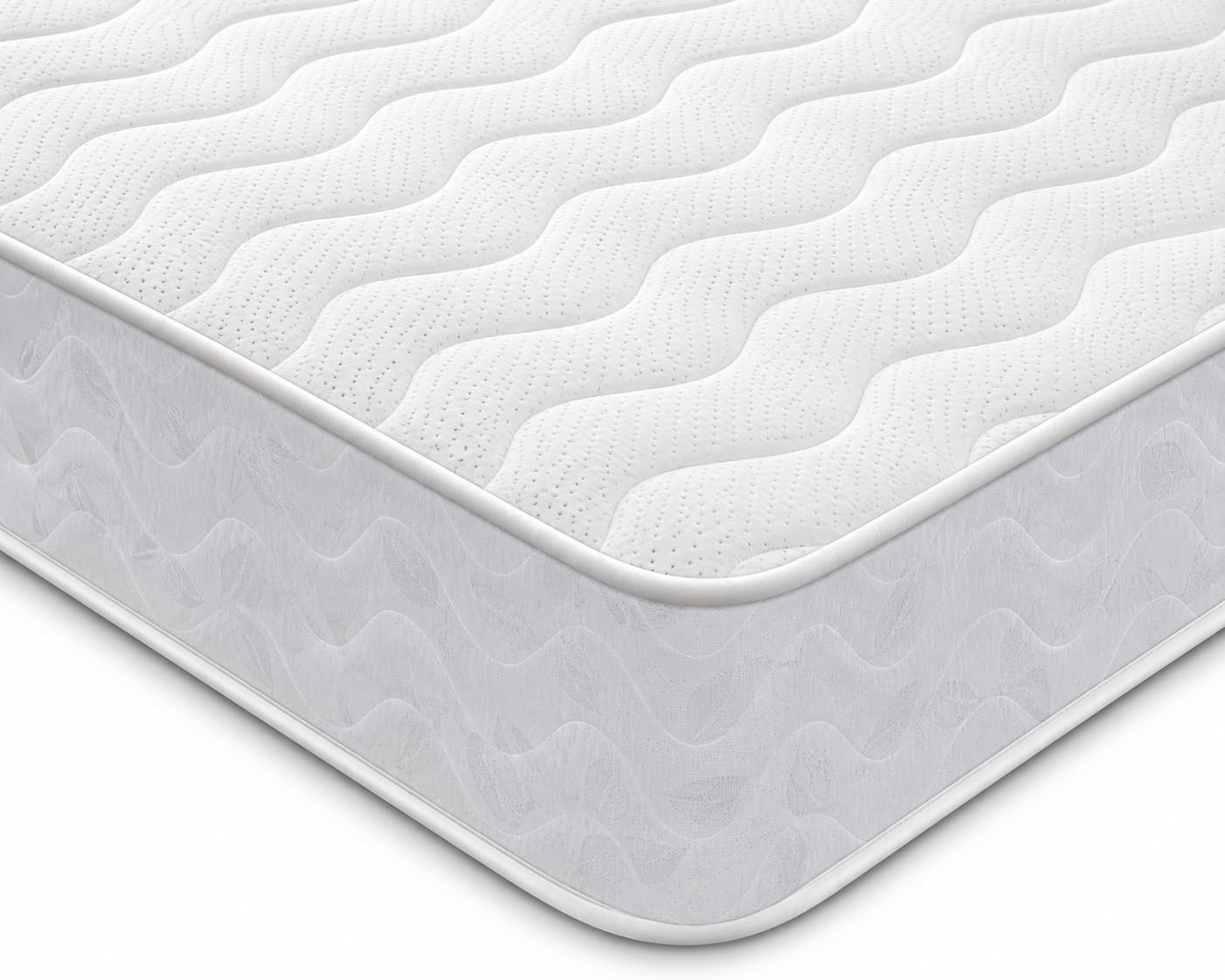 Starlight Beds Wave Budget Sprung 80x200 Mattress with Foam Layer