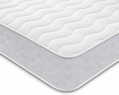 Starlight Beds Wave Budget Sprung 80x200 Mattress with Foam Layer