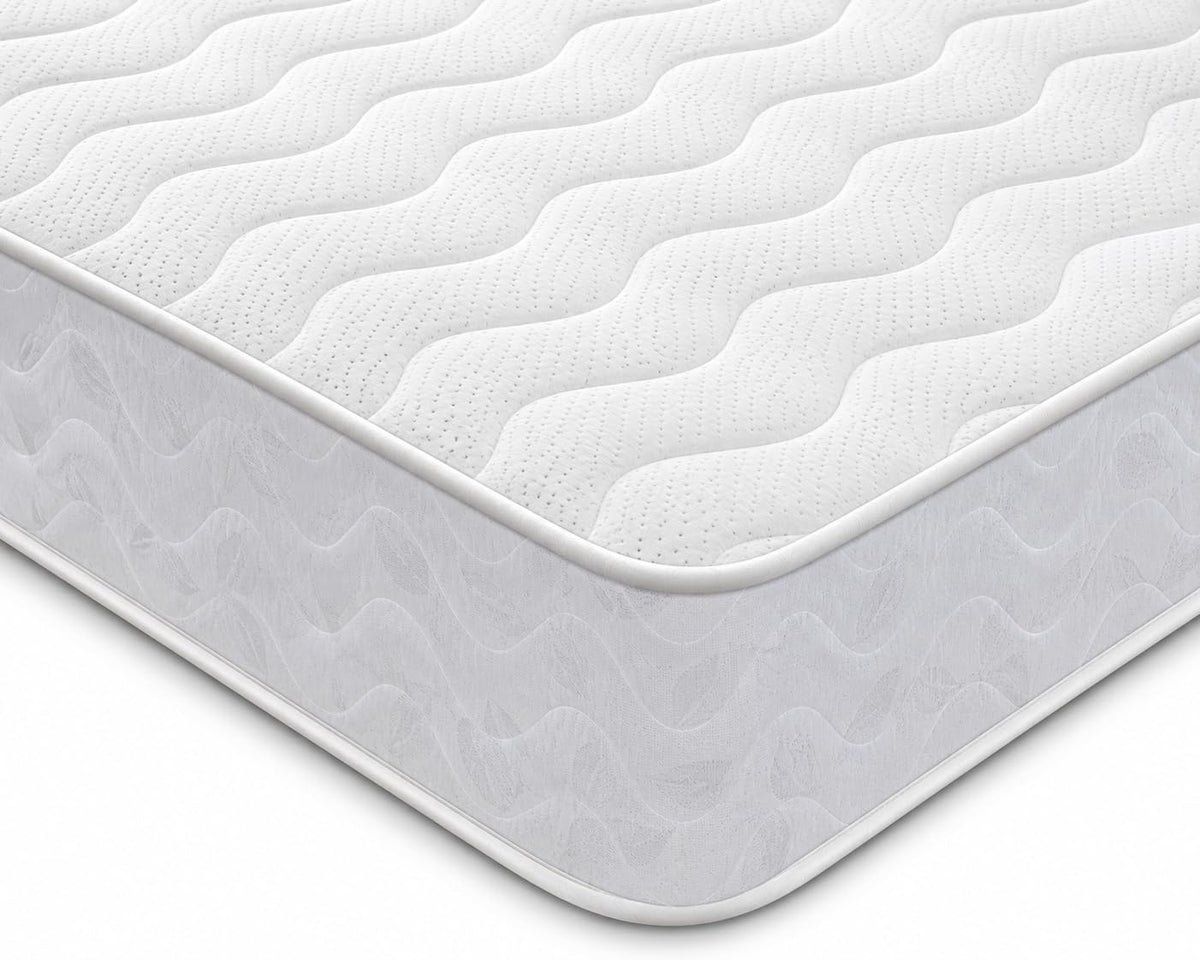 Starlight Beds Wave Budget Sprung 90x200 Mattress with Foam Layer