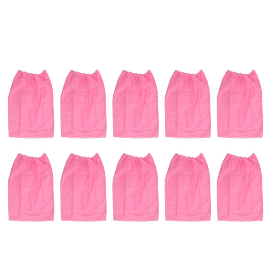 10pcs Disposable Bath Skirt Disposable Spa Wrap Non-Woven Spa Wrap Bathrobe Sauna Bath Skirt Women Sauna Salon Skirt Multipurpose for Spa, Salon,